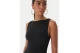 Juicy Couture Canyon Boatneck Γυναικείο Φόρεμα Maxi Μαύρο