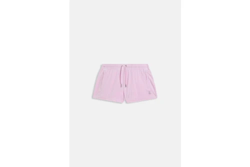 Juicy Couture Tamia Velour Outline Diamante Σορτς Αθλητικό Γυναικείο (JCWHS126305 381)