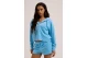Juicy Couture Tamia Velour Outline Diamante Γυναικείο Αθλητικό Σορτς Γαλάζιο