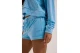 Juicy Couture Tamia Velour Outline Diamante Γυναικείο Αθλητικό Σορτς Γαλάζιο
