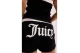Juicy Couture Applique Terry Booty Γυναικείο Αθλητικό Σορτς Μαύρο, Λευκό