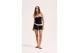 Juicy Couture Applique Terry Boob Tube Top Γυναικείο Αμάνικο Μπλουζάκι Μαύρο, Λευκό