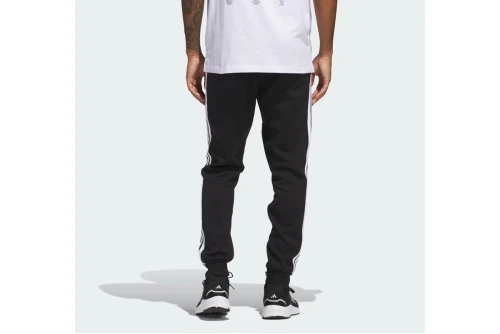 Adidas Performance Essentials 3-Stripes Fleece Παντελόνι Φόρμας Ανδρικό (JD1861)