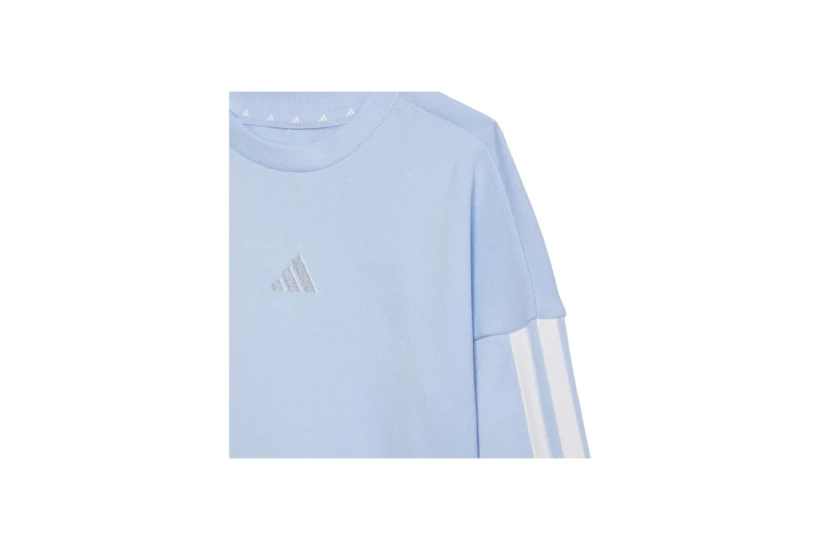 Adidas Performance Essentials Βρεφικό - Παιδικό Σετ Μακρυμάνικη Μπλούζα - Παντελόνι Φόρμας 