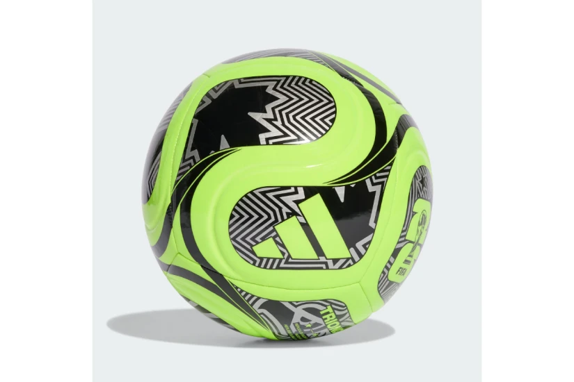 Adidas Performance Fifa World Cup 26 Trionda Club Μπάλα Ποδοσφαίρου Λαχανί, Μαύρη, Ασημί
