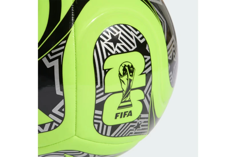 Adidas Performance Fifa World Cup 26 Trionda Club Μπάλα Ποδοσφαίρου Λαχανί, Μαύρη, Ασημί