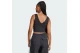 Adidas Performance Essentials Small Logo Γυναικεία Αμάνικη Μπλούζα Μαύρη