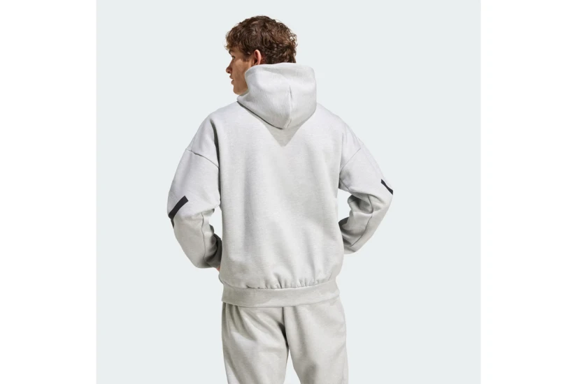 Adidas Performance Z.N.E. Ανδρικό Φούτερ με Κουκούλα Γκρι