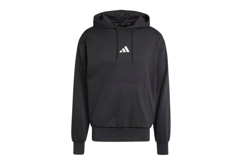 Adidas Performance Feelcozy Ανδρικό Φούτερ με Κουκούλα Μαύρο