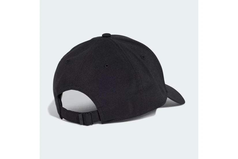Adidas Performance Lightweight Baseball Καπέλο Strapback Μαύρο, Ασημί