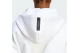 Adidas Performance Z.N.E. Πολυεστερική Ζακέτα με Κουκούλα Λευκή