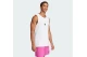 Adidas Performance Essentials Small Logo Ανδρική Αμάνικη Μπλούζα Λευκή
