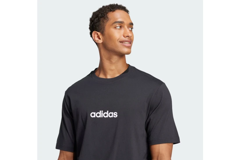 Adidas Performance Essentials Linear Single Jersey Κοντομάνικο T-Shirt