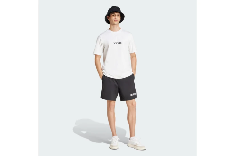 Adidas Performance Essentials Linear Single Jersey Κοντομάνικο T-Shirt
