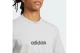 Adidas Performance Essentials Linear Single Jersey Ανδρικό Κοντομάνικο T-Shirt Γκρι