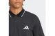 Adidas Performance Essentials Small Logo Piqué Ανδρική Κοντομάνικη Μπλούζα Polo Μαύρη