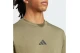 Adidas Performance Essentials Small Logo Single Jersey Ανδρικό Κοντομάνικο T-Shirt Χακί
