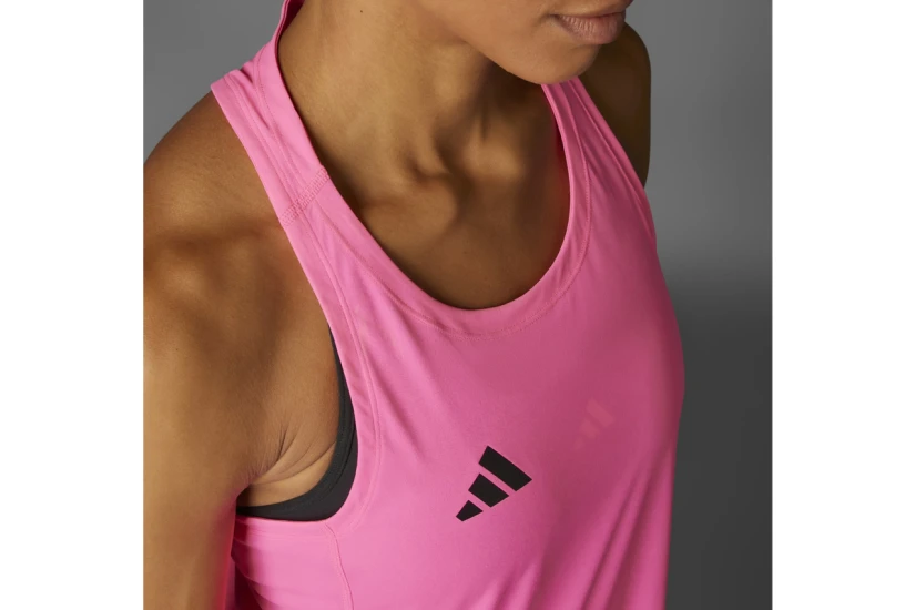 Adidas Performance Adizero Αμάνικη Γυναικεία Μπλούζα Φούξια