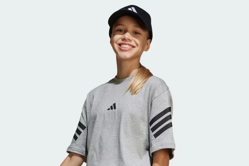 Adidas Performance New Logo Καπέλο Strapback Μαύρο, Λευκό