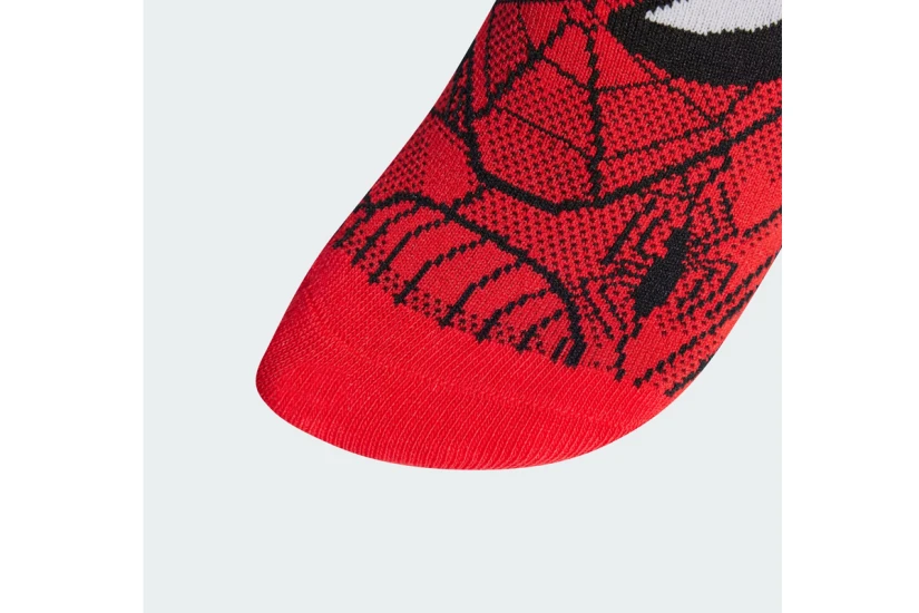 Adidas Performance Marvel Spider-Man Παιδικές Ψηλές Kάλτσες 3 Ζευγάρια