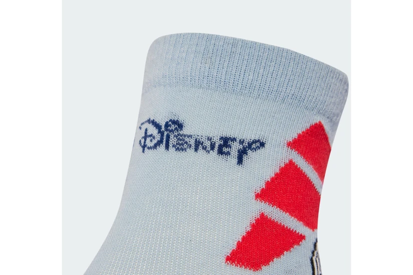 Adidas Performance Disney Mickey Mouse Παιδικές Ψηλές Κάλτσες Λευκές, Σιέλ, Μπλε Σκούρο 3 Ζεύγη