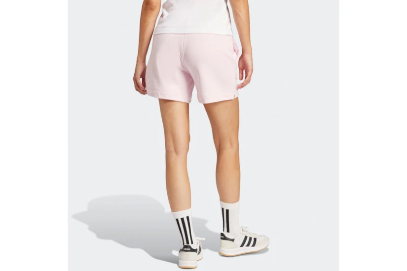 Adidas Performance Essentials Linear French Terry Γυναικείο Αθλητικό Σορτς Ροζ