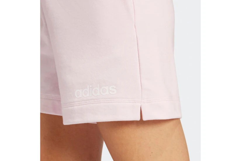 Adidas Performance Essentials Linear French Terry Γυναικείο Αθλητικό Σορτς Ροζ