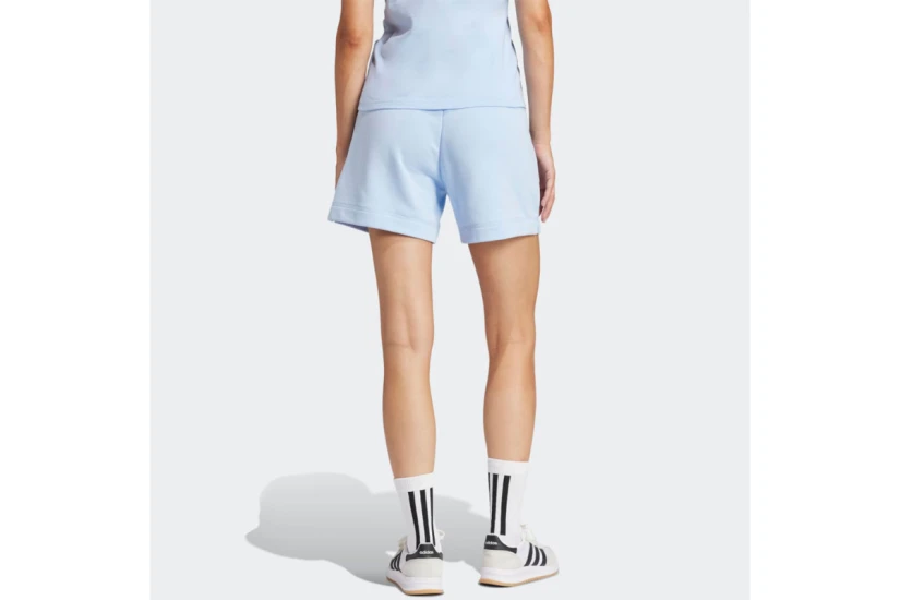 Adidas Performance Essentials Linear French Terry Γυναικείο Αθλητικό Σορτς Σιέλ