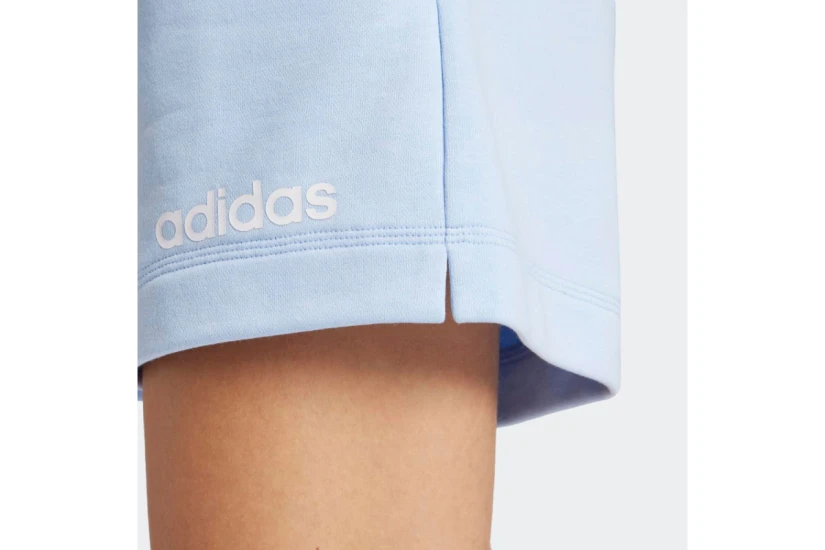 Adidas Performance Essentials Linear French Terry Γυναικείο Αθλητικό Σορτς Σιέλ