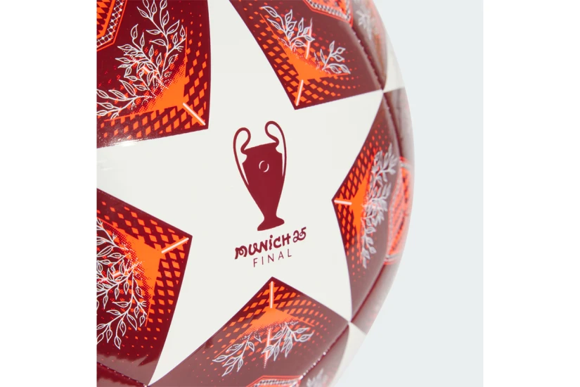 Adidas Performance UCL CLUB 24/25 Knockout Phase Μπάλα Ποδοσφαίρου Κόκκινη, Λευκή, Μπορντό