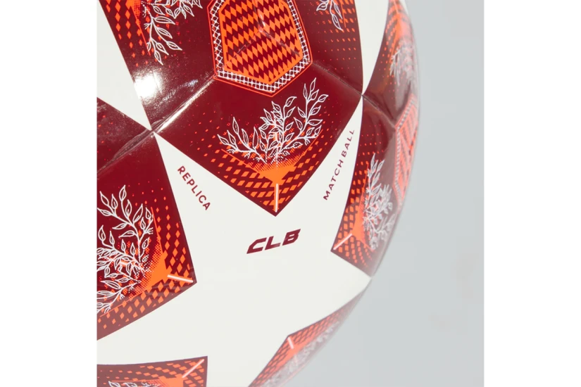 Adidas Performance UCL CLUB 24/25 Knockout Phase Μπάλα Ποδοσφαίρου Κόκκινη, Λευκή, Μπορντό