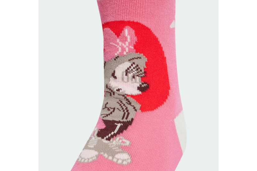 Adidas Performance Disney Minnie Παιδικές Ψηλές Kάλτσες 3 Ζευγάρια