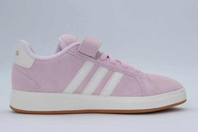 Adidas Performance Grand Court 00S Παιδικά Sneakers Ροζ, Εκρού