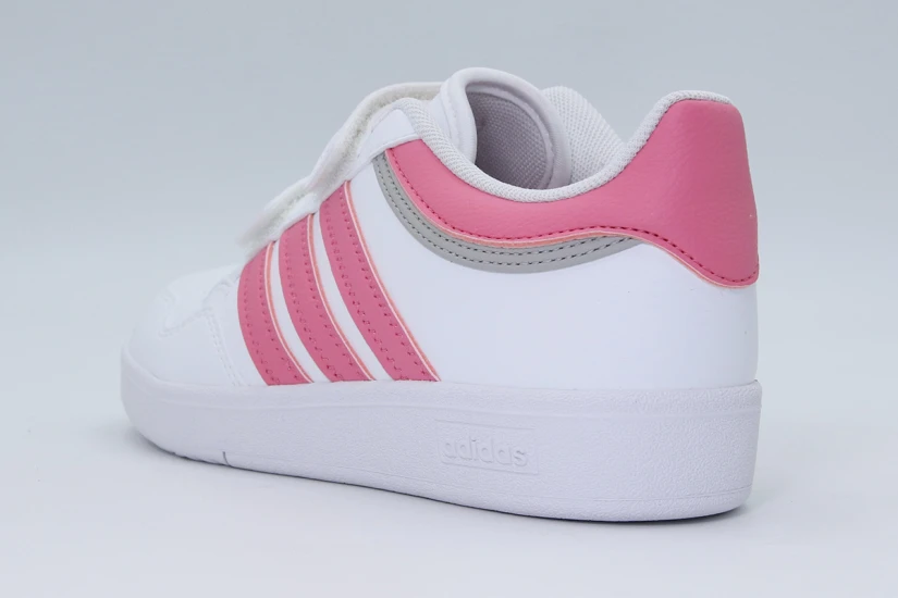 Adidas Performance Hoops 4.0 Παιδικά Sneakers Λευκά, Ροζ