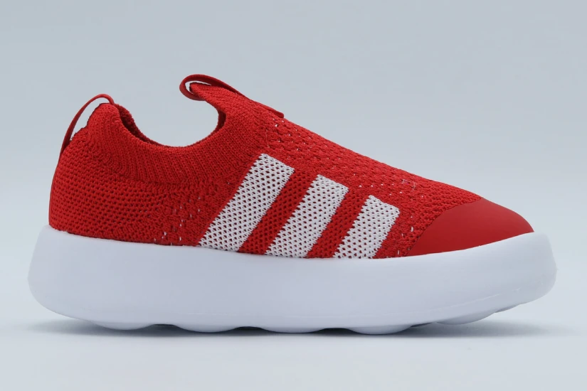 Adidas Performance Bubblecomfy Βρεφικά Sneakers Κόκκινα, Λευκά