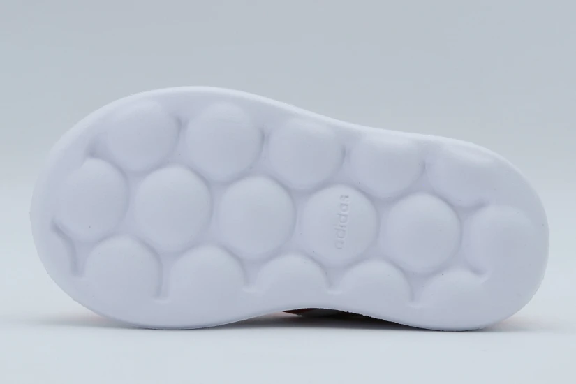Adidas Performance Bubblecomfy Βρεφικά Sneakers Κόκκινα, Λευκά