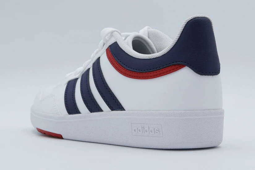 Adidas Performance Hoops 4.0 Sneakers Λευκά, Μπλε Σκούρο, Κόκκινα
