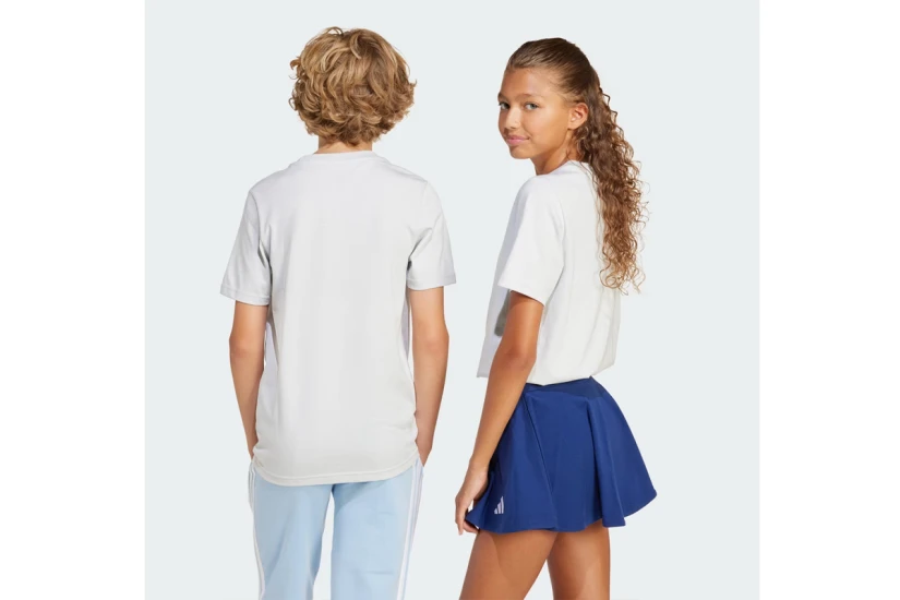 Adidas Performance Fun Graphic Παιδικό Κοντομάνικο T-Shirt Γκρι