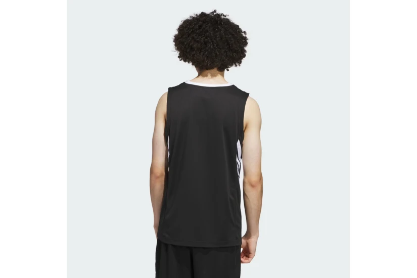 Adidas Performance Basketball Legends Ανδρική Αμάνικη Μπλούζα Μαύρη