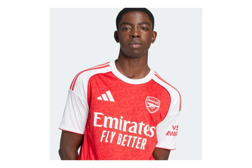 Adidas Performance Arsenal 25-26 Home Ανδρική Ποδοσφαιρική Φανέλα Κόκκινη, Λευκή