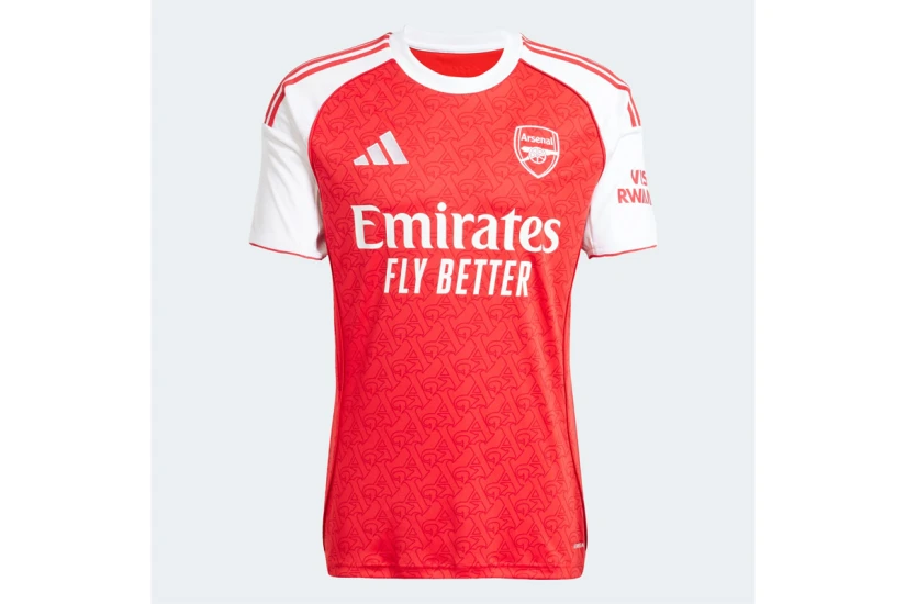 Adidas Performance Arsenal 25-26 Home Ανδρική Ποδοσφαιρική Φανέλα Κόκκινη, Λευκή