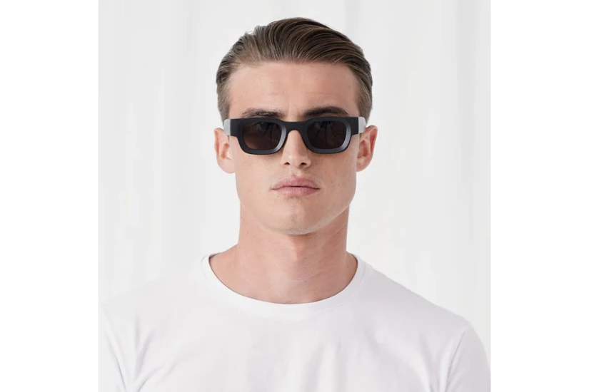 Explicit Poets Jimmy Unisex Γυαλιά Ηλίου Μαύρα
