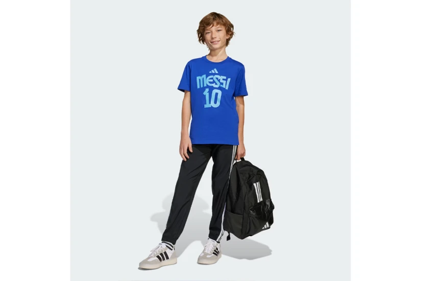Adidas Performance Messi Name And Number Graphic Παιδικό Κοντομάνικο T-Shirt Μπλε