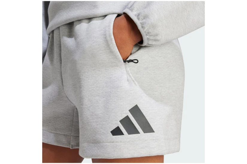 Adidas Performance Z.N.E. Γυναικείο Αθλητικό Σορτς Γκρι, Μαύρο