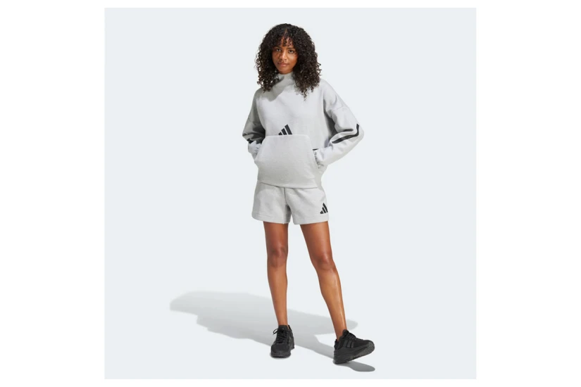 Adidas Performance Z.N.E. Γυναικείο Αθλητικό Σορτς Γκρι, Μαύρο