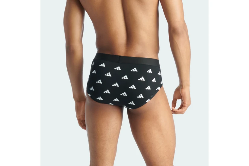 Adidas Performance Active Flex Cotton Ανδρικά Εσώρουχα Σλιπ 3 Τεμάχια