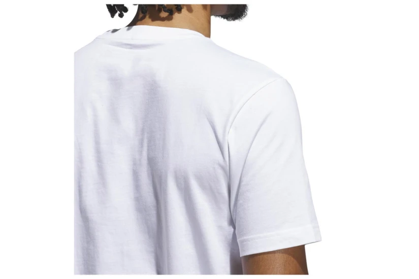 Adidas Performance Camo Shape Graphic Ανδρικό Κοντομάνικο T-Shirt Λευκό