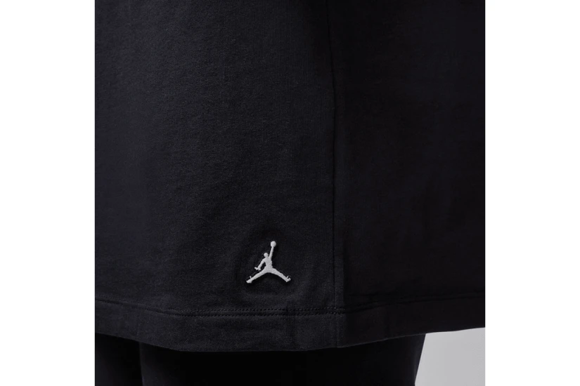 Jordan Flight Cotton Stretch Κοντομάνικο T-Shirt Μαύρο 2 Τεμάχια