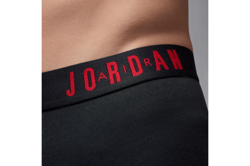 Jordan Flight Cotton Stretch Ανδρικά Εσώρουχα Μπόξερ 3 Τεμάχια