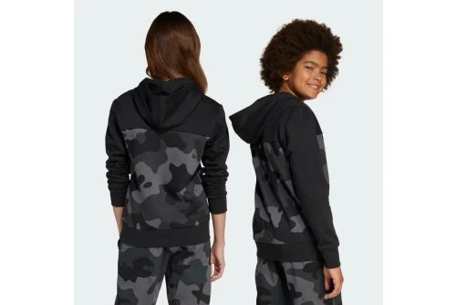 Adidas Performance Seasonal Essentials Camo Fleece Hoodie (JN2220)